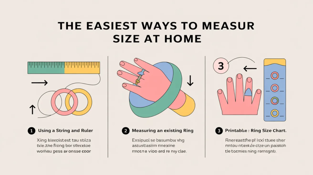 The Easiest Ways to Measure Your Ring Size Accurately at Home